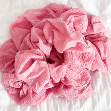 Load image into Gallery viewer, Pink Crinkle Scrunchie
