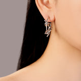 Mini Three Barb Earrings