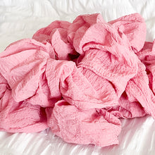 Load image into Gallery viewer, Pink Crinkle Scrunchie
