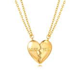Miss You Necklace Set