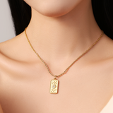 The Sun Tarot Necklace