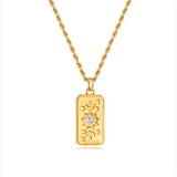 The Sun Tarot Necklace