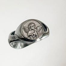 Load image into Gallery viewer, Silver Cherub Ring
