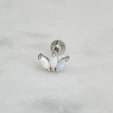 Tiara Flat Back Stud Earrings