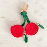 Mini Cherry Coin Keyring
