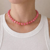 Pink Bead Necklace