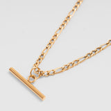 Gold Bar Chain Necklace at Break Out Jewellery 