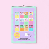 2027 Pigeon Calendar | A4 Size