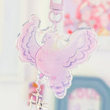 Starry Pigeon Keychain