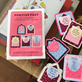 Positive Post Frosted Glitter Sticker Pack