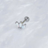 Tiara Flat Back Stud Earrings