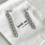 Offcut Chain Earrings