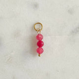 Pink Stones Charm