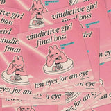 Vindictive Girl Sticker