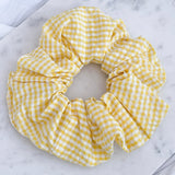 Gingham Scrunchie