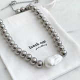 Fireball Pearl Necklace