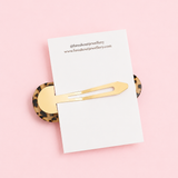 Leopard Snap Clip