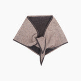 Triangle Heavyweight Scarf in Beige/Brown
