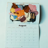 2027 A4 Illustrated Wall Calendar