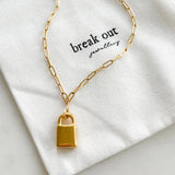 Padlock Necklace