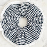 Lace Trim Scrunchie