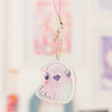 Cute Pigeon Phone Charm