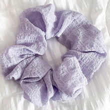 Load image into Gallery viewer, Lilac Crinkle Scrunchie
