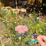 Let Me Overthink This Sticker