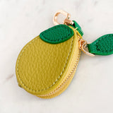 Pear Coin Purse Keyring
