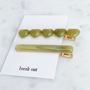 Green Clip Set
