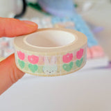 Bunny Tulips Washi Tape