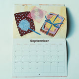 2027 A4 Illustrated Wall Calendar