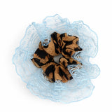 Blue Natty Scrunchie