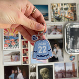 Hockey Boys Jersey Acrylic Keychain