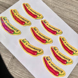 Hot & Neurospicy Holographic Neurodivergent Vinyl Sticker