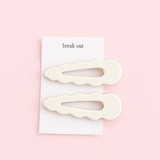 White Contrast Clips