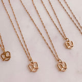 Pretzel Necklace