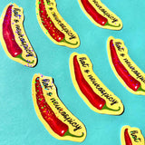 Hot & Neurospicy Holographic Neurodivergent Vinyl Sticker