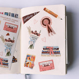 Favourite Things Illustrated Vinyl Sticker Sheet