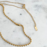Gold necklaces samples