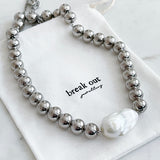 Fireball Pearl Necklace