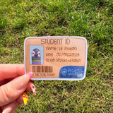 Pigeon ID Waterproof Sticker | Funny Bird Sticker