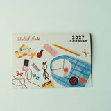 2027 A4 Illustrated Wall Calendar