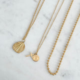 Gold necklaces samples