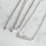 Silver charm necklaces II