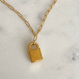Padlock Necklace