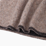 Triangle Heavyweight Scarf in Beige/Brown