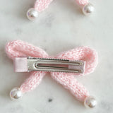 Knit Bow Clip