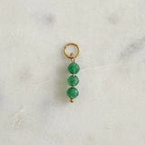 Green Stones Charm