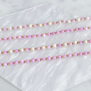 Pink Shell Pearls